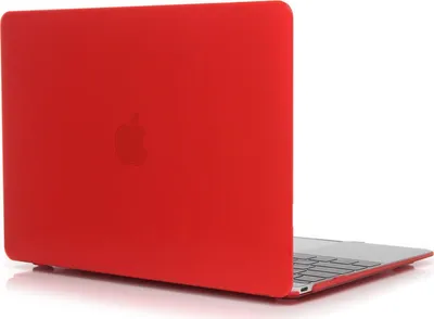 Produktbild von Mobigear Glossy MacBook Pro 13 Zoll (2012-2015) Hardcase Hülle MacBook Case - Rot - Model A1425 / A1502