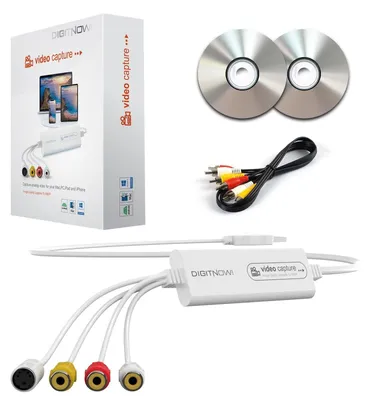 Zdjęcie produktu dla Konwerter VHS na format cyfrowy, karta USB do nagrywania wideo