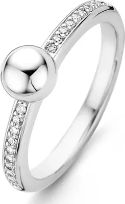 Produktbild von 12136ZI-56 Ring mit Kugel und Zirkonia 12136ZI Ti Sento Milano