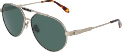 Produktbild von Ferragamo SF327S Matte gold 62/14/145 Herren Sonnenbrillen