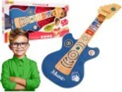 Image de guitare interactive pour enfants lumières sons guitare classique