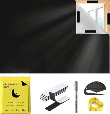 Produktbild von Famanu Verdunkelungsvorhang 100% Verdunkelung - 100 x 145 cm