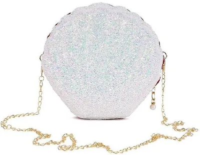 Produktbild von Glitter Clutch mit Kette und Schmuck für Damen