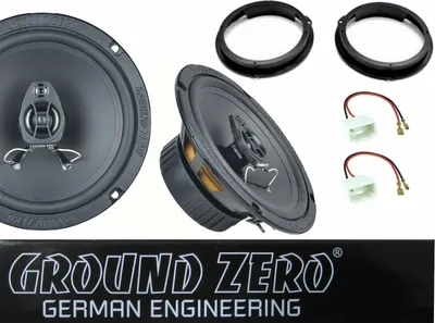 Produktbild von Ground Zero GZIF65X Lautsprecher Einbau Set für Ford Fiesta 2008- 2021 Tür vorne 240 Watt