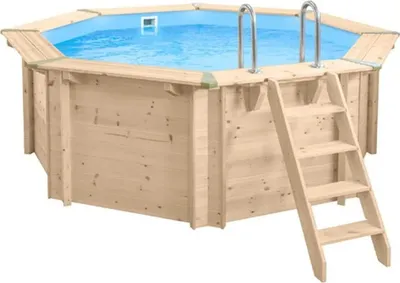 Produktbild von Interline Holzpool Bali Ø 440 cm, 136 cm hoch