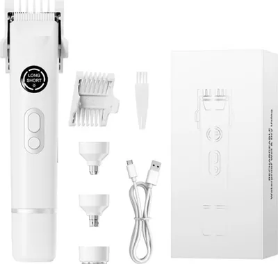 Produktbild von INF Multifunktionaler Epilierer ABS, 4-in-1 Trimmer für Gesicht und Körper Weiß