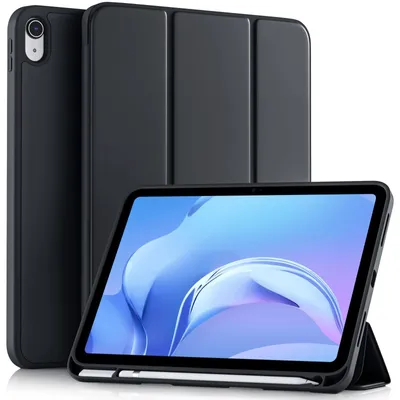 Produktbild von Flexible TPU-Hülle für iPad 10. und 11. Generation mit Stifthalter, Schwarz