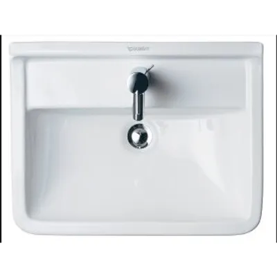 Produktbild von DURAVIT 0300550000 Waschtisch Starck 3 550 mm mit ÜL,