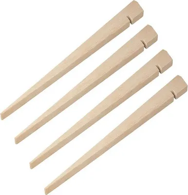 Immagine prodotto di Picchetto per tenda 40 cm in legno 4 pezzi in sacchetto di plastica