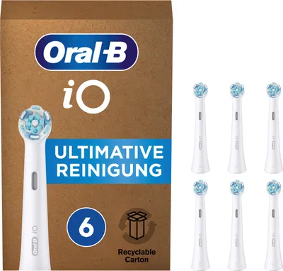Produktbild von Oral-B Aufsteckbürsten iO Ultimative Reinigung 6er FFU (4210201434757)