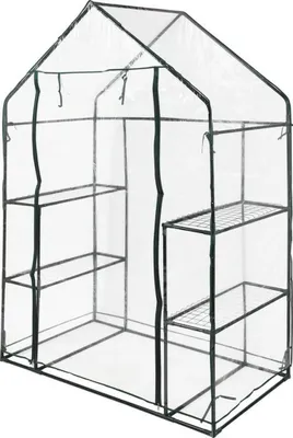 Gewächshaus FLO Foliengewächshaus 143x73x195 cm