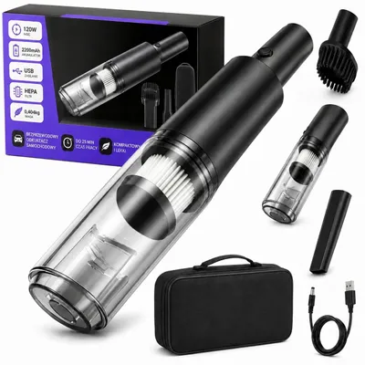 Obrázok produktu pre Verk 24107 Bezdrôtový vysávač do auta 120 W čierny
