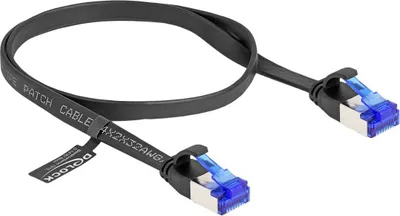 Immagine prodotto di DELOCK RJ45 Flachband Patchkabel Stecker zu Stecker Cat.6A