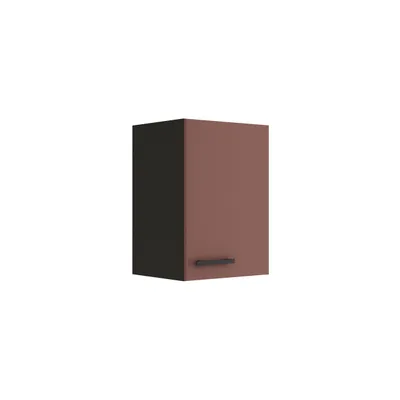Produktbild von Optifit Hängeschrank Nizza407 BxTxH 40 x 34,6 x 57,6 cm rostrot matt zerlegt Anschlag reversibel KUNI O406-9+