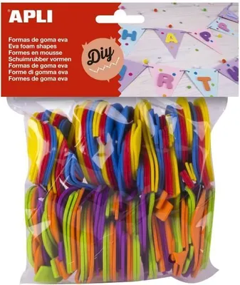 Zdjęcie produktu dla Piankowe kształty - mix liczb, kolorów 120 szt