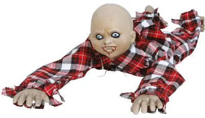 Produktbild von Guirca Krabbelnder Zombiejunge Mit Licht Ton Und Bewegung 90 Cm One Size