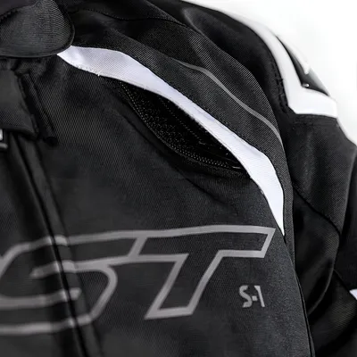 Immagine prodotto di RST S-1 Giacca Tessile Nero/Bianco Taglia S