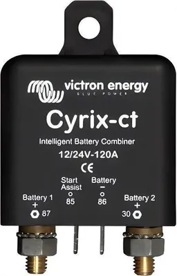 Image de Coupleur Combineur de Batteries VICTRON Cyrix, 12/24V, 120A, Pour Bateau Moteur et Voilier