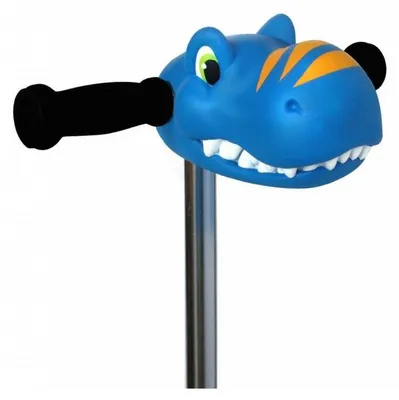 Produktbild von Scootaheadz Timmy T-Rex, Lenkerdekoration, Blau, PVC