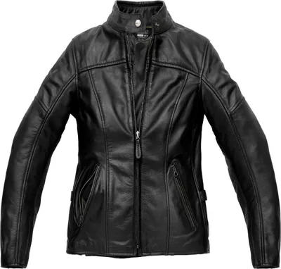 Immagine prodotto di Giacca in pelle da moto Spidi Mack da donna, nero, 48
