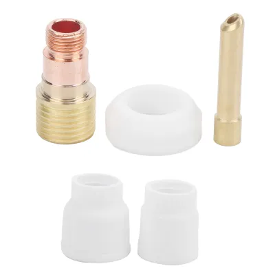 Produktbild von Keramik-Schweißnapf-Set,Keramik-Schweißdüse,12# Keramik-Schweißnapf,10# Keramik-Schweißnapf,Schweißnapf-Kit,Keramik-Schweißnapf-Kit,Aluminiumoxid-Schweißnapf-Kit,Schweißluftlinse,Keramik-Schweißnapf-Abstandhalter,Keramik-Schweißnapf-Set für WP-17/18/26