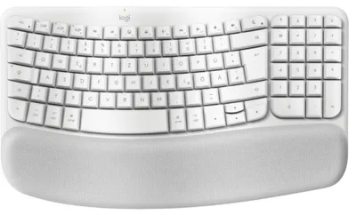 Immagine prodotto di LOGITECH Logitech Wave Keys per Mac tastiera Casa/Ufficio Bluetooth QWERTZ Tedesco Bianco