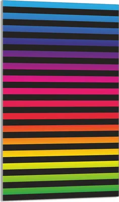 Produktbild von Herdabdeckplatte 30x52 Glaskeramikkochfeld Abdeckung Spritzschutz Glasplatte Deko Schneidebrett, Bunt Streifen