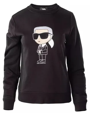 Produktbild von Karl Lagerfeld - Sweatshirt für Damen NA1268 (XS) (Schwarz)