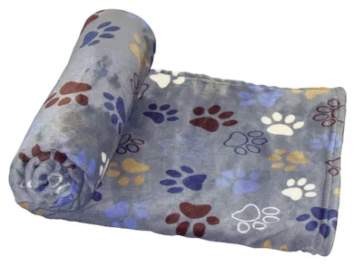 Zdjęcie produktu dla Koc z grubej wełny „LISSI” Classic, ciemnoszary; dł. x szer.: 75 x 100 cm