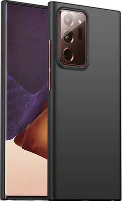 Produktbild von Galaxy Note 20 Ultra Hülle, LaimTop Ultra Dünn Hart PC Matt Handyhülle Anti-Slip Anti-Fingerabdruck Schutzhülle für Samsung Galaxy Note 20 Ultra Schwarz
