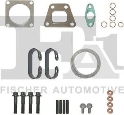 Produktbild von FA1 KT110310 Montagesatz Turbolader für VW GOLF III (1H1) GOLF II (19E, 1G1) PASSAT Variant (3A5, 35I) für AUDI 80 Limousine (8C2, B4) 80 Avant