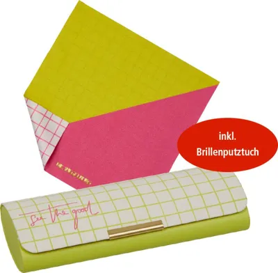 Produktbild von Brillenetui mit Putztuch - See the good