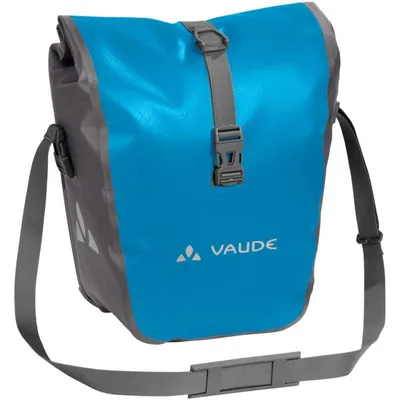 Image de Sacs Vaude Aqua Front - frontaux, paire, sur porte-bagages, bleu glacier