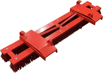Produktbild von Kehrbesen für Euroaufnahme 160 cm breite Besen für Frontlader Traktor Bagger