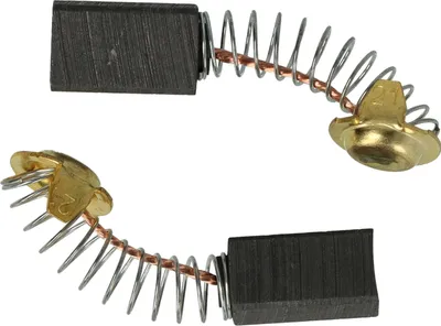 Produktbild von vhbw 2x Kohlebürste 15 x 7,5 x 6,5 mm kompatibel mit Einhell PBH 850/1, YPL 850 Bohrhammer + Feder