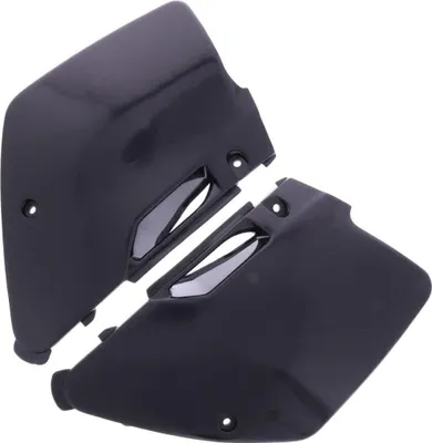 Produktbild von POLISPORT schwarze Verkleidungselemente für Kawasaki KX