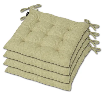 Zdjęcie produktu dla AMPO komplet poduszek na krzesło poduszki wiązane 35x35 4 szt