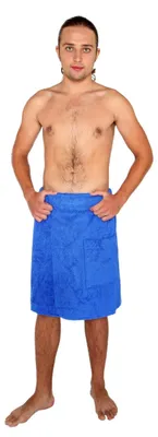 Image de Kilt de sauna pour hommes en 100% coton