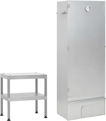 Obrázek produktu pro Grilovací trouba / udírna se stolkem pozinkovaná ocel