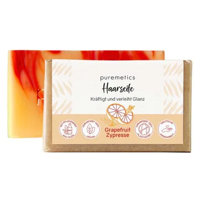 Produktbild von Haarseife - Grapefruit-Zypresse 75g