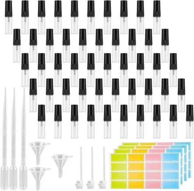 Image de Flacons vaporisateurs de parfum rechargeables 3 ml, format voyage