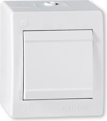 Produktbild von Kreuzschalter IP 44 Weiß