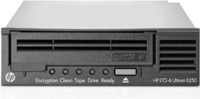 Immagine prodotto di Unità a nastro interna HP StoreEver LTO-6 Ultrium 6250, 6250 GB, 1,45 Gbit/sec, 512 MB, 242,1 x 137,9 x 290,1 mm, 2,49 kg, 5,25 pollici, metà altezza