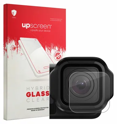 Produktbild von upscreen Schutzglas für GoPro Mission 1 Pro (Linse) Schutzfolie Panzer Folie Glas Display Schutz klar