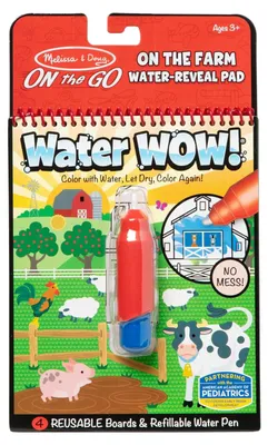 Image de Melissa & Doug - Water Wow! Boerderij Waterkleurboek