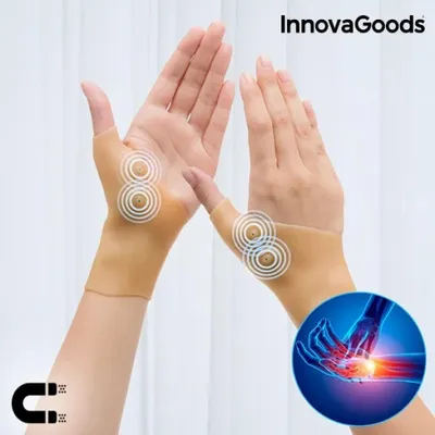 Obrázok produktu pre Magnetická kompresná podpora zápästia Imontic InnovaGoods 2 jednotky