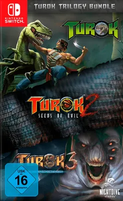 Produktbild von FLASHPOINT Turok Trilogy Bundle NSW, Nintendo Switch, M (Reif)
