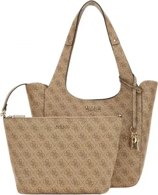 Zdjęcie produktu dla Guess Hwsg73 34220 Calista 2 In 1 Tote Jasnobrązowy