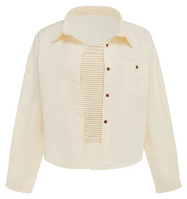 Image de Ensemble 2 pièces pour femmes TEYLON - beige, taille S