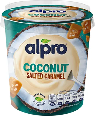 Obrázok produktu pre Alpro Kokosový jogurt so slaným karamelom 340 g